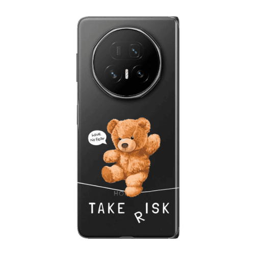 Honor Magic V5 Take risk Transparent Silicone TPU Θήκη